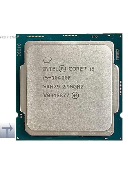 Intel Core I5 10400F Tray Soket 1200 2.9ghz 12MB Önbellek 6 Çekirdek 14NM Işlemci Kutusuz Novga