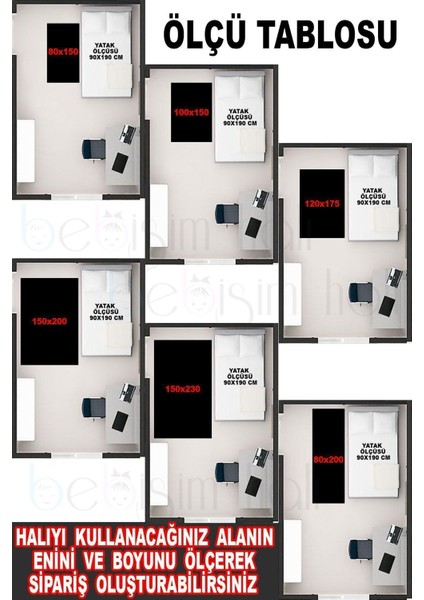 Sevimli Hayvanlar Çocuk Halısı fırsatları