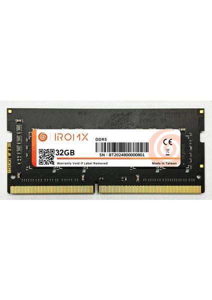 32GB 5600MHZ Ddr5 Samsung Chıp Notebook Ram Bulk