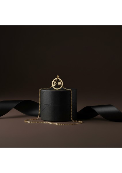 14 Ayar Altın Kolye Ucu D&w GM11098 0.5 gr modelleri