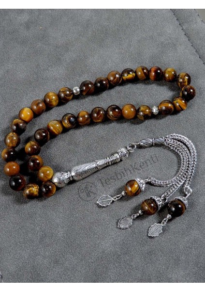 17 ve 33'lik Kaplan Gözü Taşlı Renkli Tesbih Seti fırsatları