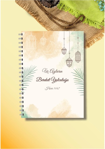 Üç Aylar Planlayıcısı -Islami Planlayıcı - Recep/şaban/ramazan-Ibadet Takip Defteri