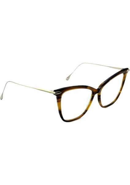 Fearless Drx 3038 B Amber Gold 56 Cat Eye Hand Crafted Kedi Altın Kadın Gözlük fiyatları