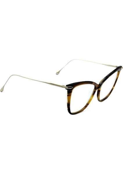 Fearless Drx 3038 B Amber Gold 56 Cat Eye Hand Crafted Kedi Altın Kadın Gözlük fırsatları