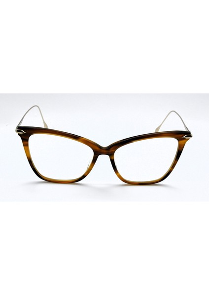 Fearless Drx 3038 B Amber Gold 56 Cat Eye Hand Crafted Kedi Altın Kadın Gözlük indirimleri