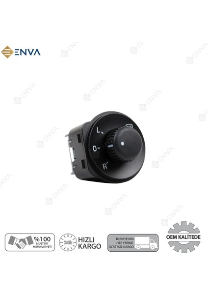 Skoda Octavia Dikiz Ayna Ayar Düğmesi Anahtarı Isıtmalı