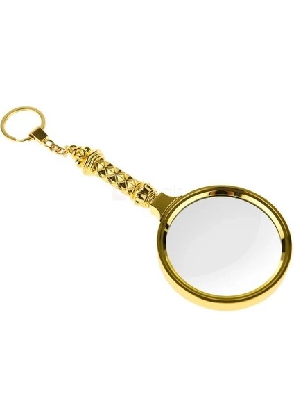 5X90MM Tüm Metal Altın Renkli, Hediye Büyüteç,optik Lensler ile Çinko Alaşım Metal Çerçeve