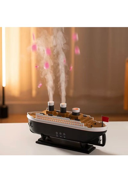 Titanic Gemi Hava Nemlendirici Fonksiyonlu Buhar Makinesi Kumandalı modelleri