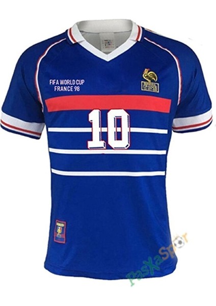 Retro 98 Dünya Kupası Finali Fransa Zidane Nostalji Maç Forması fiyatları