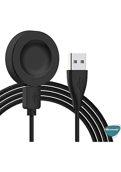 Gt3 46MM Için Manyetik USB Şarj Kablosu Siyah [ Gt3 46MM ile Uyumlu Şarj Kablosu - Siyah] modelleri