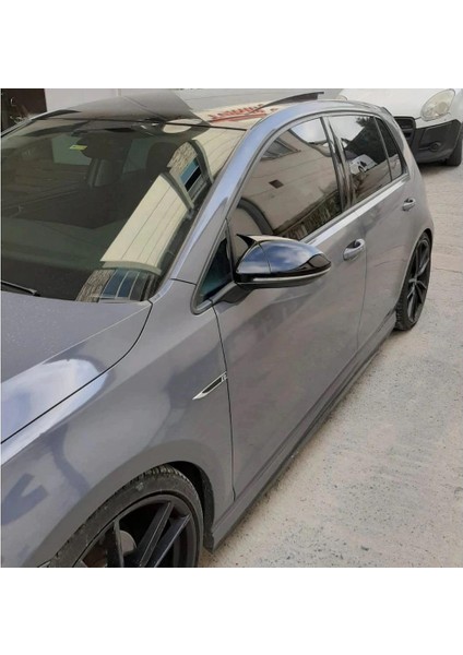 Vw Golf 7 - 7,5 Batman Yarasa Ayna Kapağı Piano Black modelleri