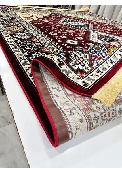 Bordo Etnik Desen Halı Argın Halı fırsatları