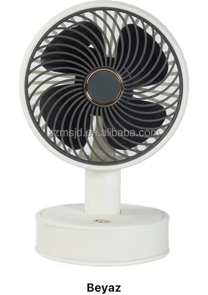 Mini USB Şarjlı Kişisel Masaüstü Vantilatör - Ev ve Ofis Için Ideal