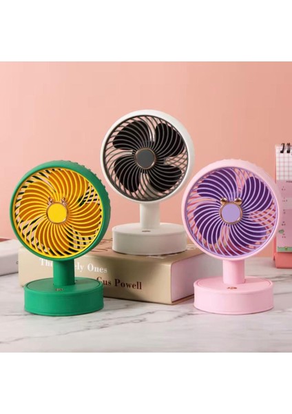 Mini USB Şarjlı Kişisel Masaüstü Vantilatör - Ev ve Ofis Için Ideal modelleri
