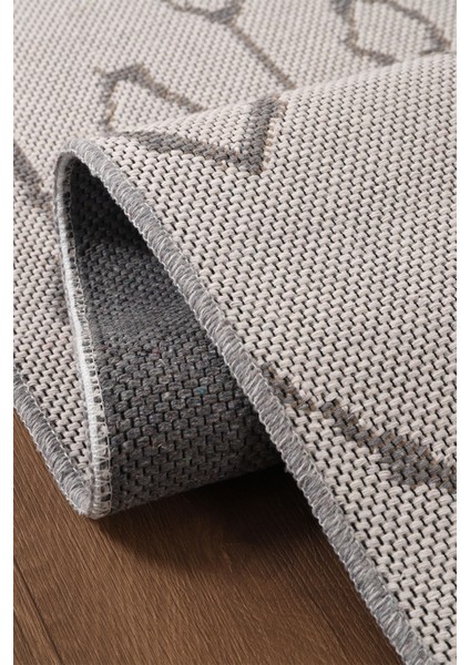 %100 Pamuk Yıkanabilir Modern Halı-Beyaz Gri Kaşık Desenli, Toz Tutmayan Yumuşak Dokulu, Salon-Yatak Odası-Çocuk Odası ,halı,pamuk Halı , Kaşık Desenli Halı ,yıkanabilir Halı ,