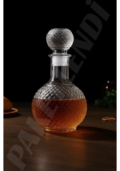 El Yapımı Kristal Şişe ve Karaf Seti, Şık ve Zarif Içecek Sunumu Seçeneği