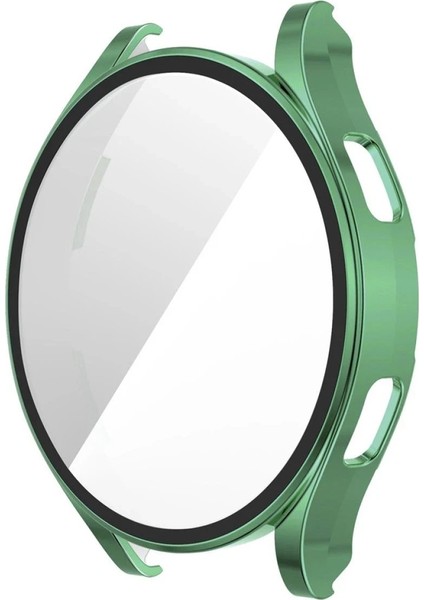 Watch 5 40MM Wall Camlı Kasa Ekran Koruyucu - Koyu Yeşil