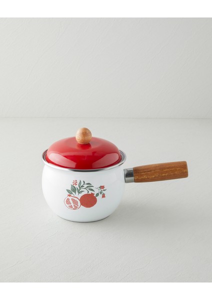 Garnet Emaye Sos Tenceresi 1,6l Kırmızı