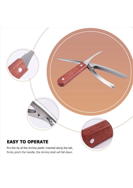 2pcs Paslanmaz Çelik Karides Soyucu Karides Deneveer Karides Açıcı Karides Iplik Bıçağı Karides Temizleyiciler Mutfak Malzemeleri (Yurt Dışından) indirimleri