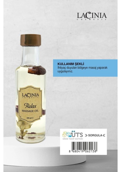 Lacınıa Relax Masaj Yağı 100 Ml modelleri