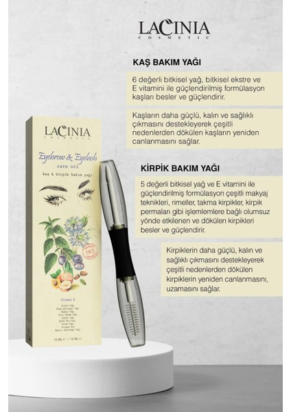 Kaş ve Kirpik Bakım Yağı 10+ 10 ml fiyatları
