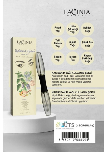 Kaş ve Kirpik Bakım Yağı 10+ 10 ml modelleri