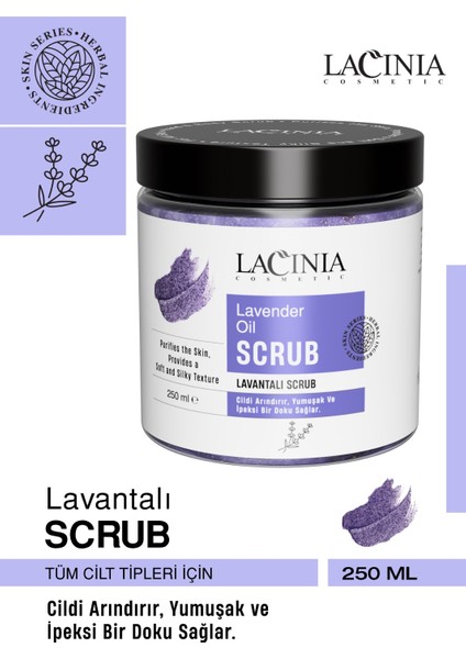 Lavanta Yağlı Scrub 250 ml NRM061