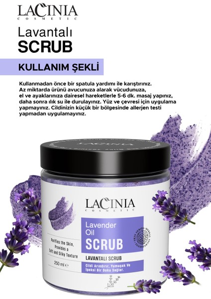 Lavanta Yağlı Scrub 250 ml NRM061 fiyatları