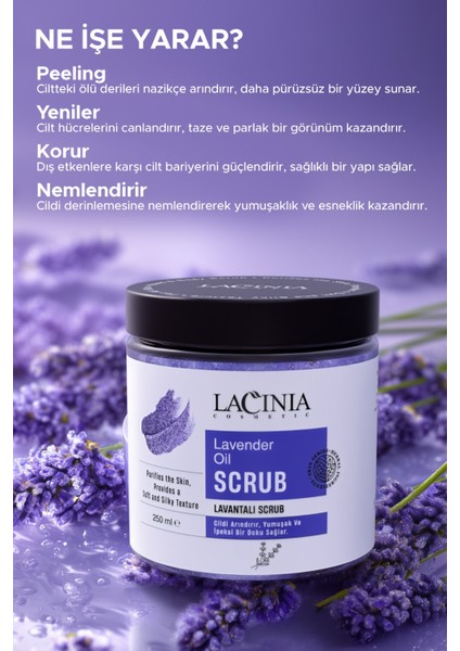 Lavanta Yağlı Scrub 250 ml NRM061 modelleri