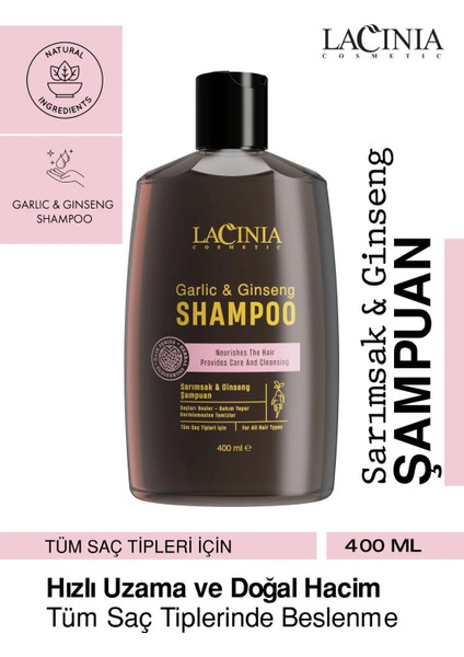 Şampuan - Sarımsak & Ginseng Özlü (400 Ml)