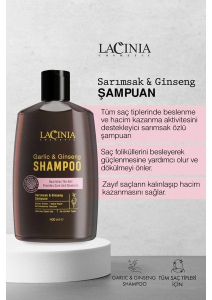 Şampuan - Sarımsak & Ginseng Özlü (400 Ml) fiyatları