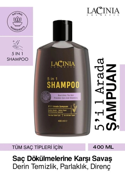 5 In 1 Şampuan 400 ml