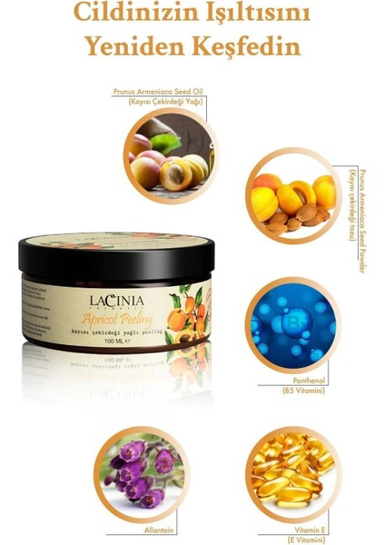 Kayısı Çekirdekli Peellıng Krem 100 ml fırsatları