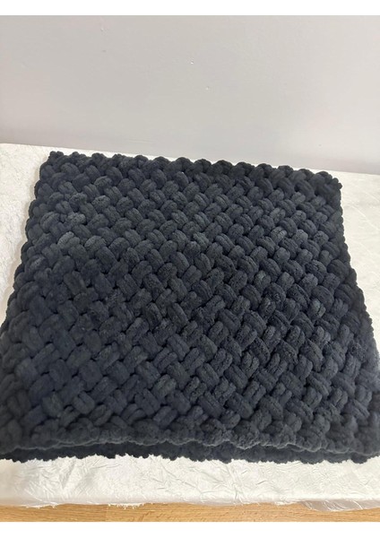 El Örgüsü Alize Puffy Siyah Hasır Desen Tv Battaniyesi indirimleri