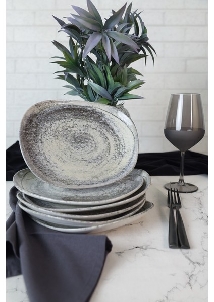 Glow Isabella Pasta Tabağı 23 cm 6 Adet 23340 fırsatları