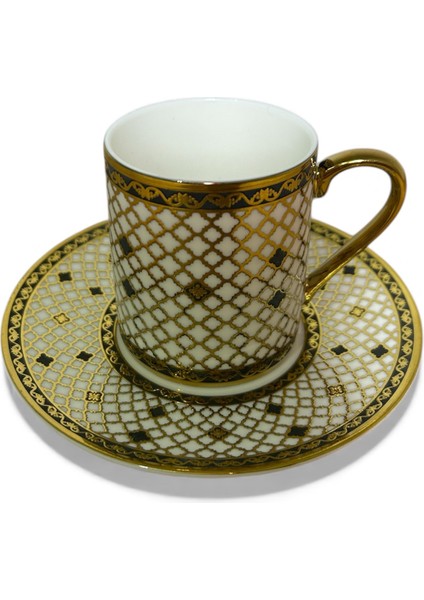 Porselen Fincan Takımı 6lı 90 cc (RSY-104)