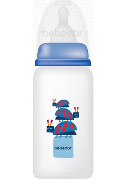 Mavi Uğurböceği Desenli 125 ml Pp Biberon, Şık ve Kullanışlı Tasarım