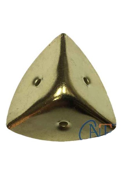 Dekoratif, Kutu, Sandık Köşesi - 45X28 Mm, Büyük, Sarı, 100 Adet