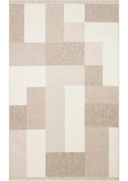 Eko Halı Oslo Osl 07 Beige Hav Toz Vermez Hasır Dokuma Modern Makine Halısı