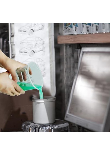 20 Oz (600 Ml) Plastik Ölçüm Kabı, 48 Bardak ve 50 Yaprak Filtre Kağıdı, 1 Boya Karıştırma Çubuğu, Boya Karıştırma, Reçine Için (Yurt Dışından) indirimleri