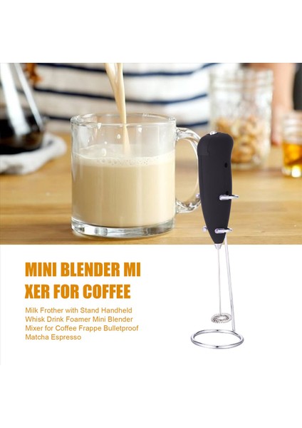 Stand El Taşına Alışır Süt Çırpma Kahve Frappe Bulletproof Matcha Espresso Için (Yurt Dışından) fırsatları