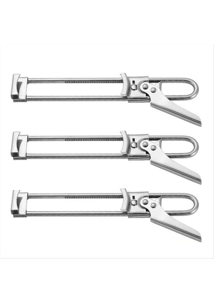 Paslanmaz Çelik Şişe Açıcı Doğrusal Ayarlanabilir Kutu Açıcı Manuel Vida Kapağı Can Açıcı (Yurt Dışından)