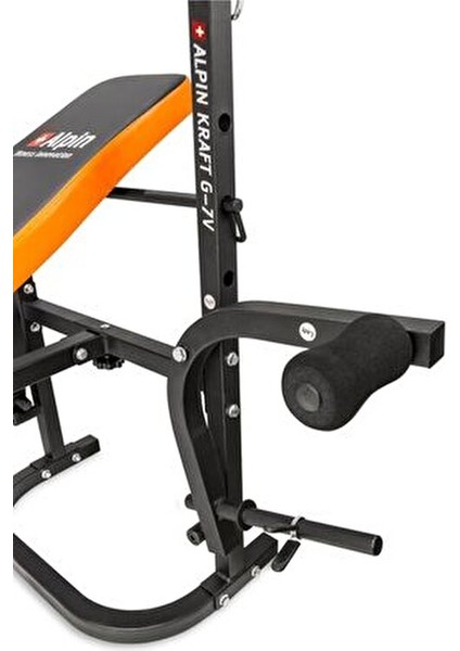 Bench Alpin Kraft G-7 Ağırlık Sehpası Ergonomik Tasarım ve 120 kg Taşıma Kapasitesi