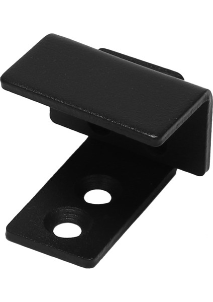 1 Adet Basit Tasarım Duvarı Monte Sürgülü Ahır Kapı Alt Kat Kılavuzu Ayarlanabilir Braket Siyah (Yurt Dışından) fırsatları