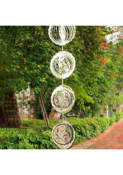 3D Rüzgar Spinner ile Dış Çanlar Için Rüzgar Çanları, Bahçe Arka Bahçesi Için Kadınlar Için Hediyeler Kuş (Yurt Dışından) fiyatları