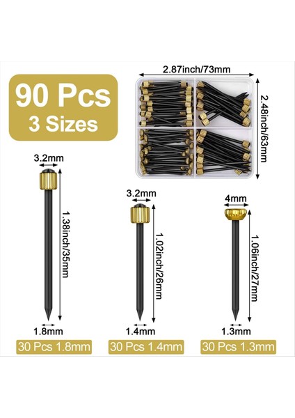 90PCS Resim Asma Çiviler 3 Boyutlar Duvar Dekorasyonu Için Asma Çiviler Asma Çember Seti Askılar Alçıpan Çivi Için (Yurt Dışından) fırsatları