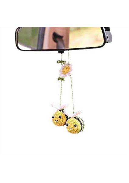 Dokuma Arı Araba Süslemesi Bee El-Trail Süsleme Dikizim Ayna Araç Aksesuar Dekorasyonu Arı Severler Için (Yurt Dışından) fırsatları