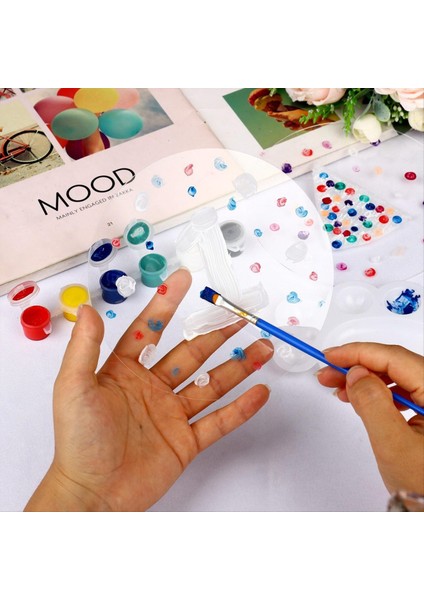 Cadılar Bayramı Noel Süsü Dıy Craft (6 Inç) Için 30 Adet Akrilik Çemberler, Yuvarlak Akrilik Boşluklar Yuvarlak Diskler Yuvarlak (Yurt Dışından) indirimleri