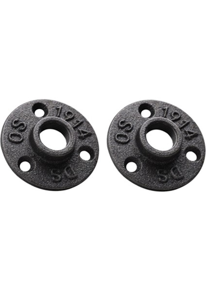 1/2 Inç Dövülebilir Dökme Demir Boru Flanşı, 1/2 Inç Siyah Boru Dişli Boru Meme Uçları, 8 Adet (Yurt Dışından) indirimleri