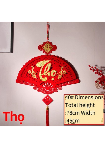 Çin Ay Yeni Yıl Dekor 2024 Vietnam Bahar Festivali Asma Kolye Çin Düğüm Kolye Ev Dekorasyon Stili 7 (Yurt Dışından) indirimleri